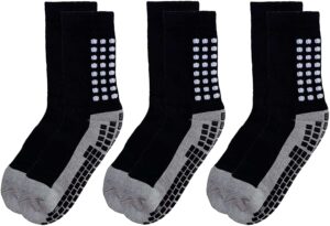 RATIVE Anti Slip Non Skid Hospital Socks with Grippers