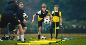 youth soccer practice